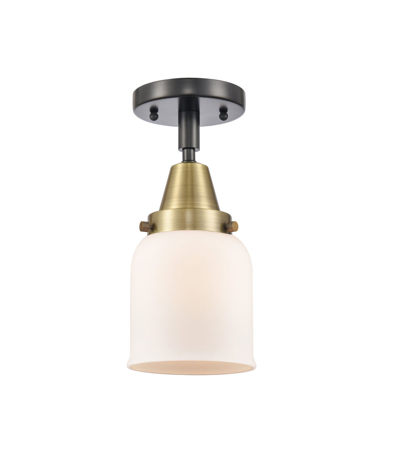 Innovations 447-1C-BAB-G51-LED LED Flush Mount, Black Antique Brass