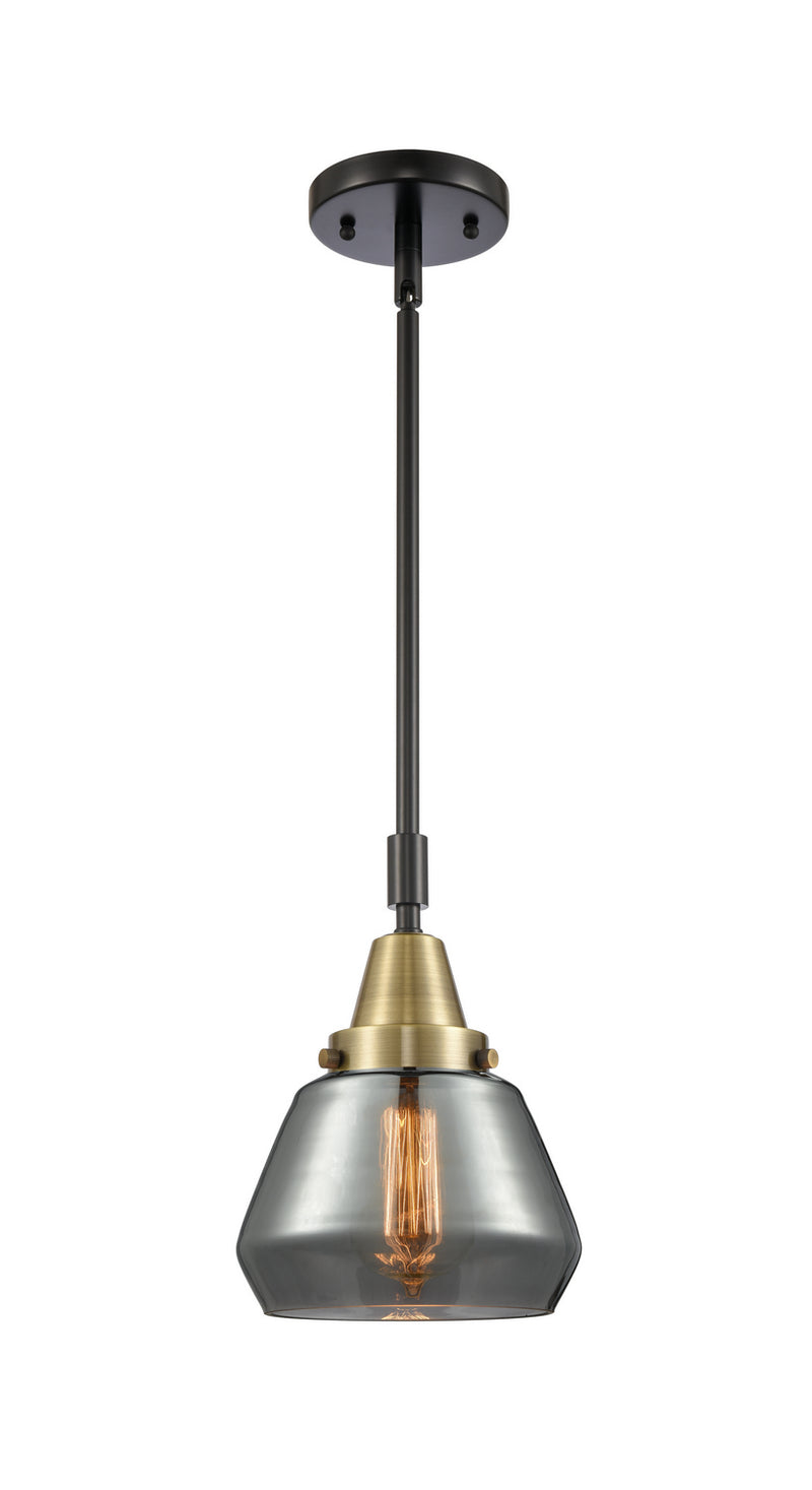 Innovations 447-1S-BAB-G173 One Light Mini Pendant, Black Antique Brass