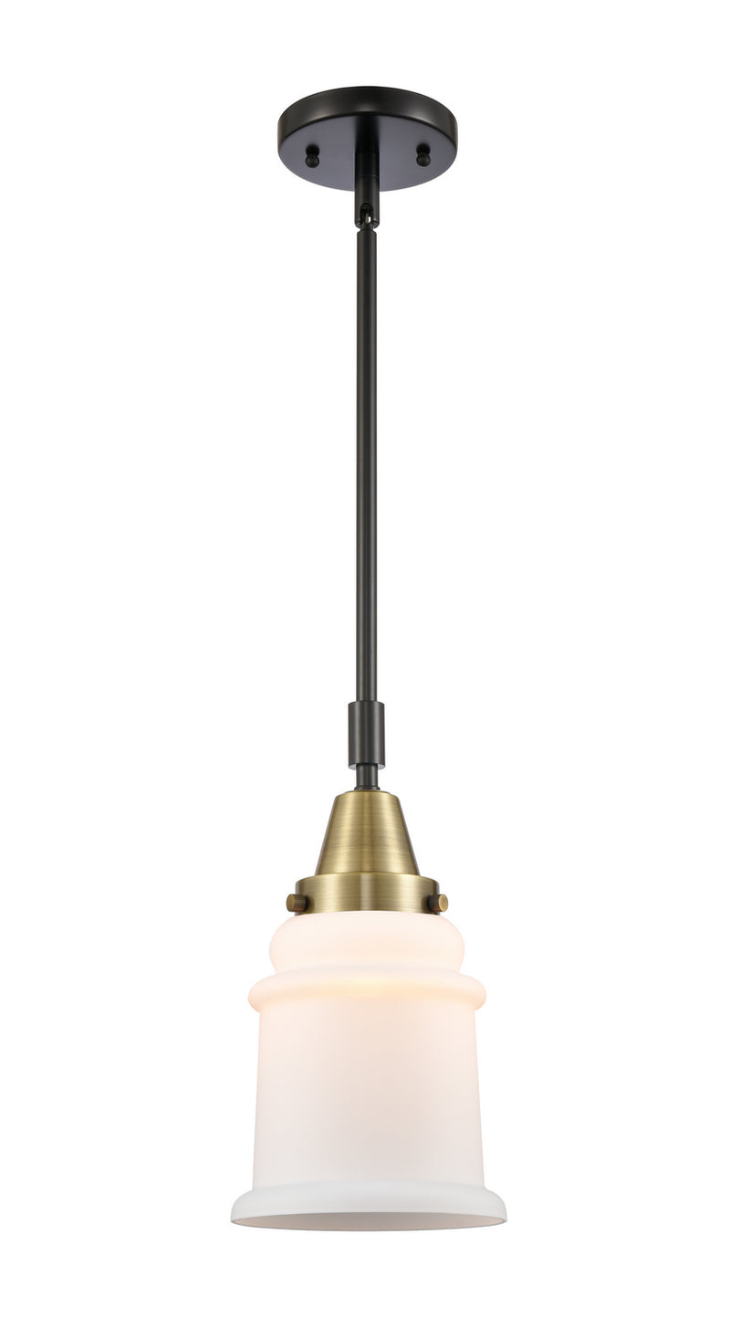 Innovations 447-1S-BAB-G181-LED LED Mini Pendant, Black Antique Brass