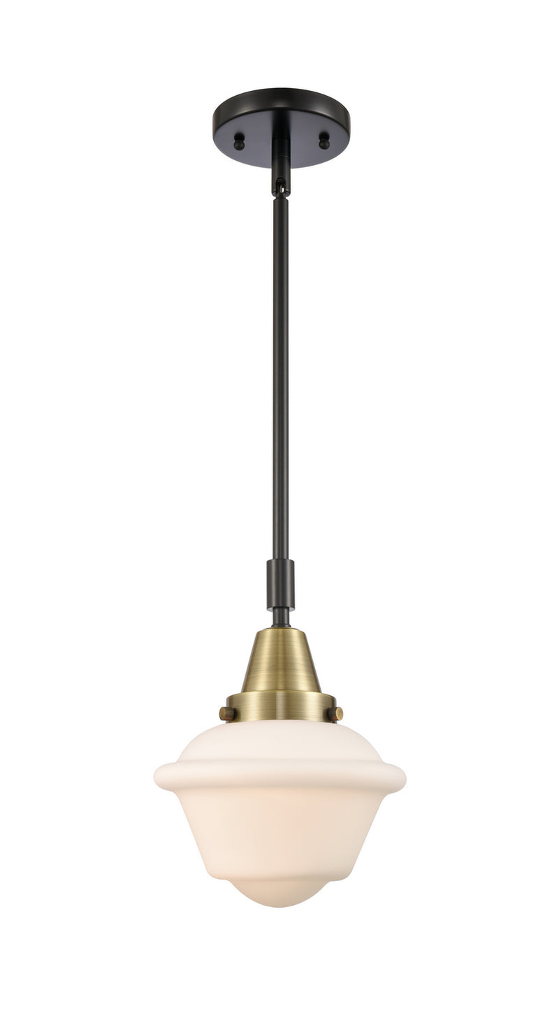 Innovations 447-1S-BAB-G531 One Light Mini Pendant, Black Antique Brass