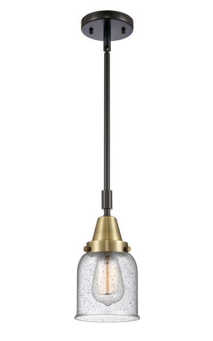 Innovations 447-1S-BAB-G54 One Light Mini Pendant, Black Antique Brass