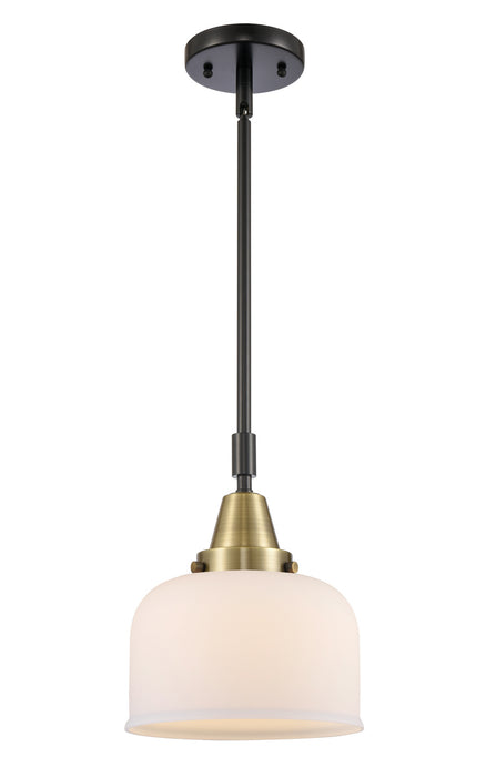 Innovations 447-1S-BAB-G71 One Light Mini Pendant, Black Antique Brass