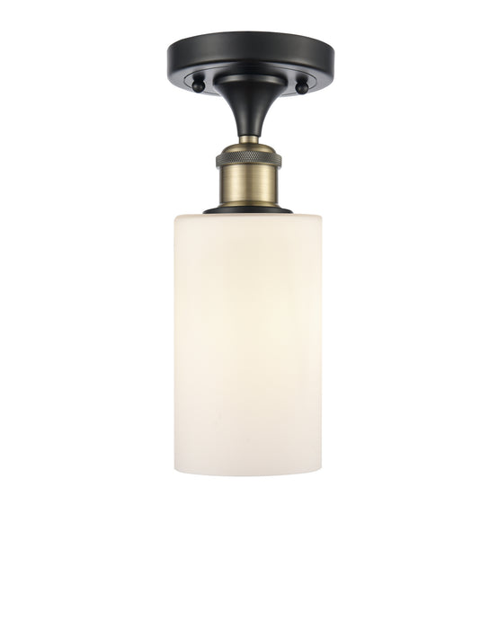 Innovations 516-1C-BAB-G801-LED LED Semi-Flush Mount, Black Antique Brass