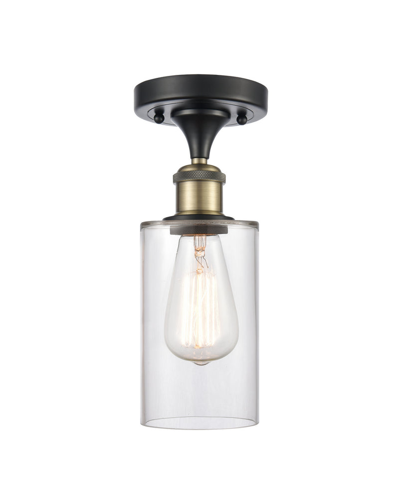 Innovations 516-1C-BAB-G802-LED LED Semi-Flush Mount, Black Antique Brass