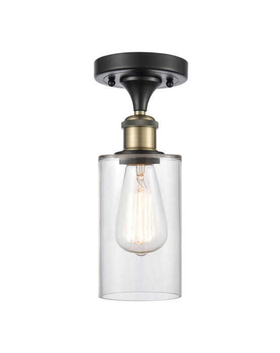 Innovations 516-1C-BAB-G802-LED LED Semi-Flush Mount, Black Antique Brass