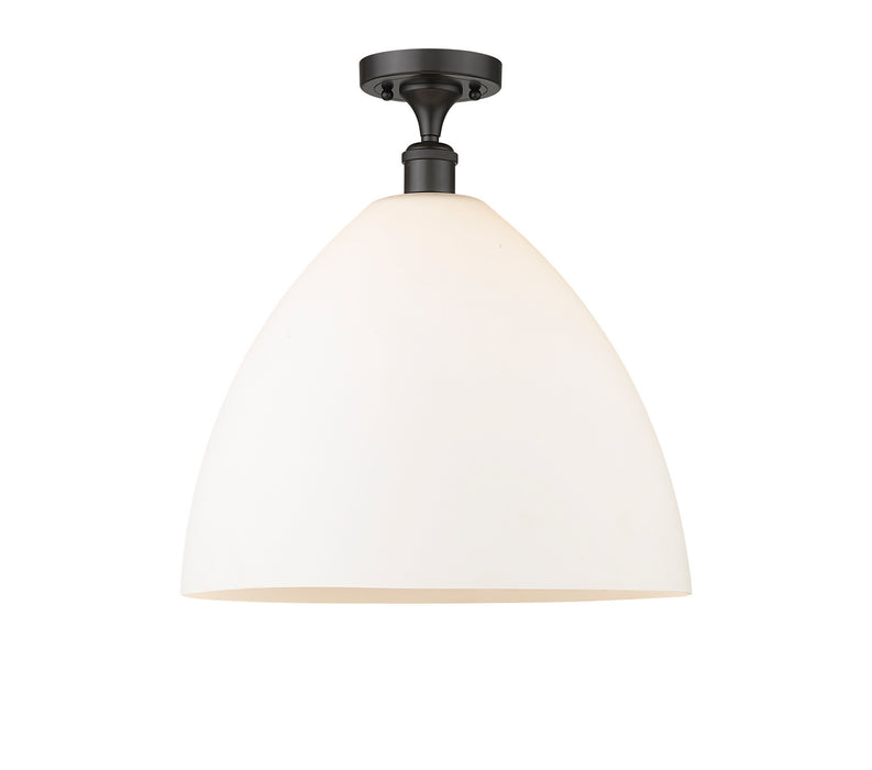 Innovations 516-1C-OB-GBD-161 One Light Semi-Flush Mount, Oil Rubbed Bronze