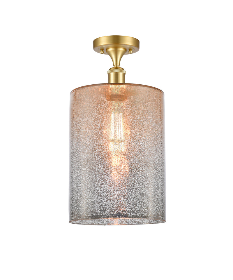 Innovations 516-1C-SG-G116-L-LED LED Semi-Flush Mount, Satin Gold