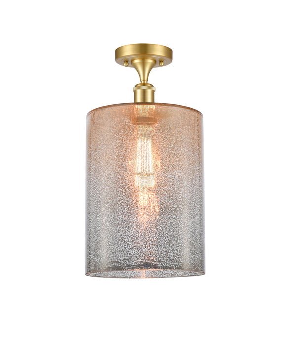 Innovations 516-1C-SG-G116-L-LED LED Semi-Flush Mount, Satin Gold