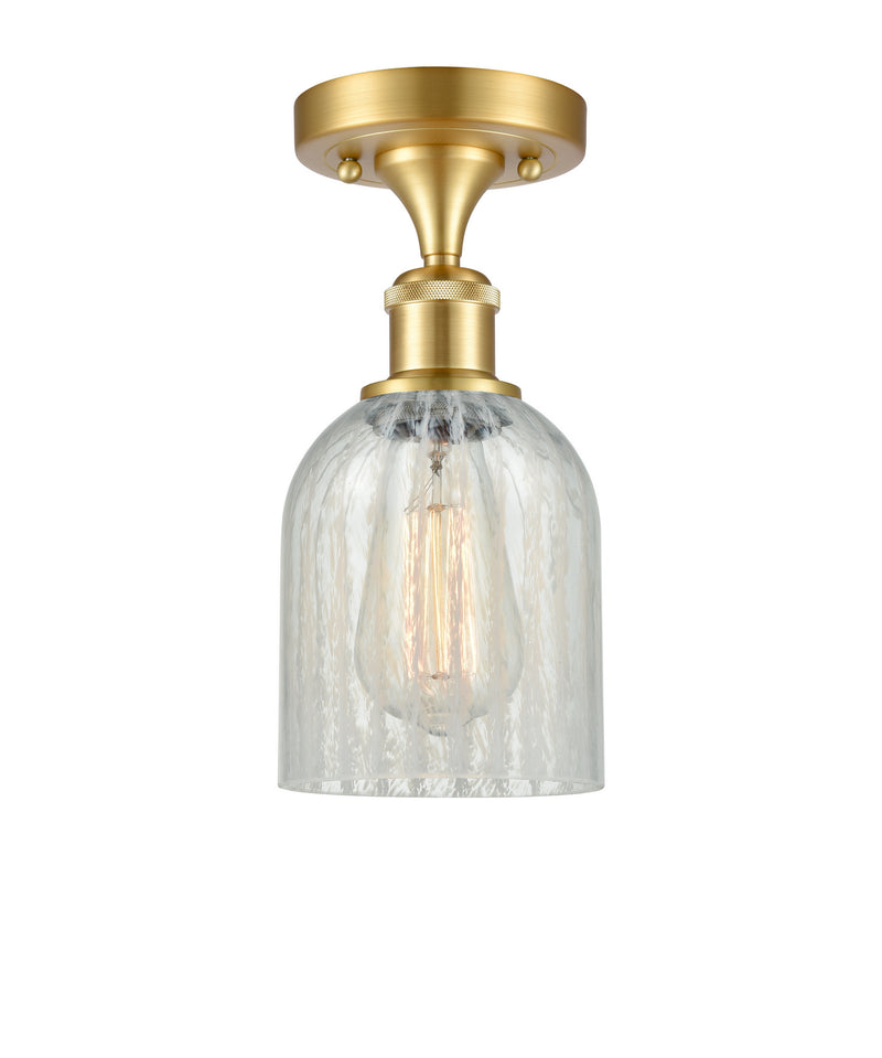 Innovations 516-1C-SG-G2511-LED LED Semi-Flush Mount, Satin Gold