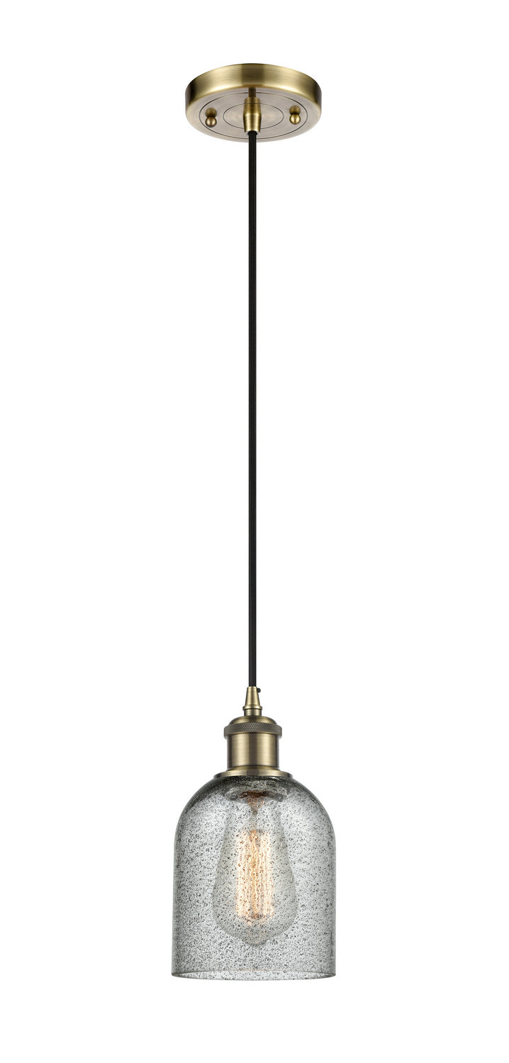 Innovations 516-1P-AB-G257-LED LED Mini Pendant, Antique Brass