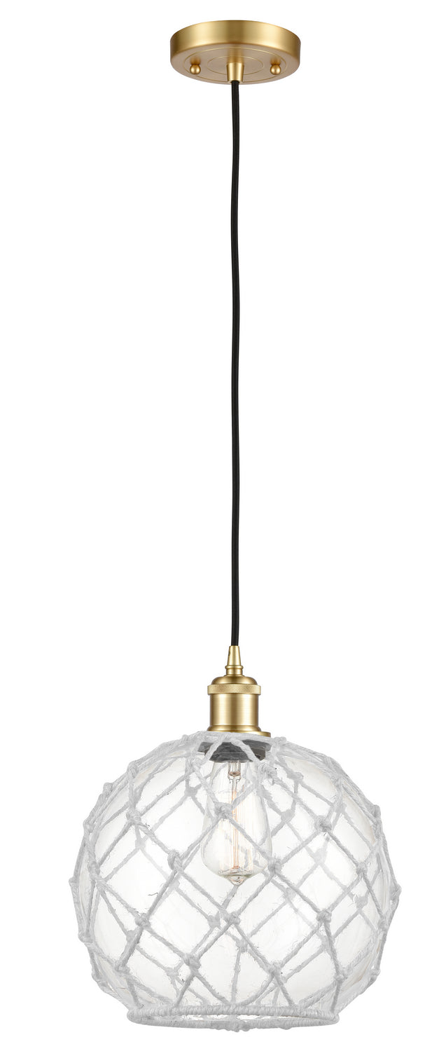 Innovations 516-1P-SG-G122-10RW-LED LED Mini Pendant, Satin Gold