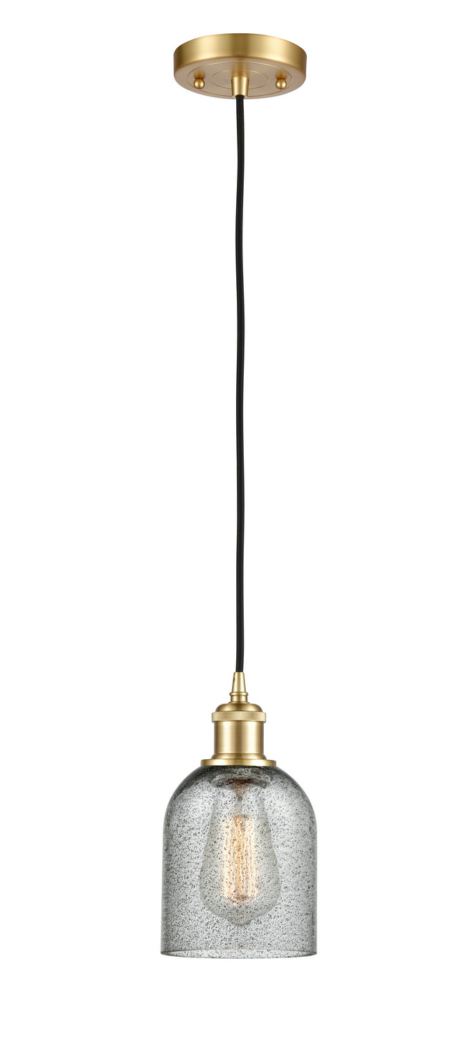 Innovations 516-1P-SG-G257-LED LED Mini Pendant, Satin Gold
