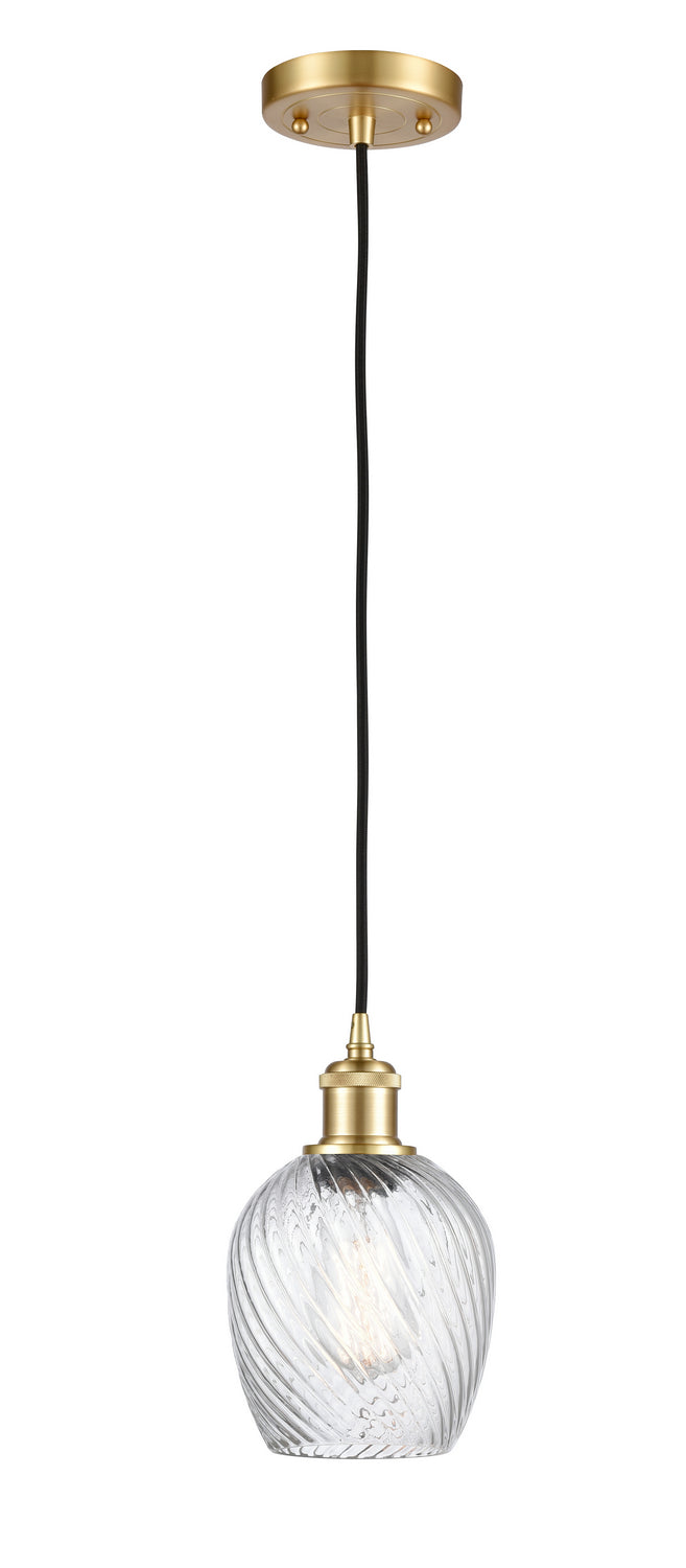 Innovations 516-1P-SG-G292-LED LED Mini Pendant, Satin Gold