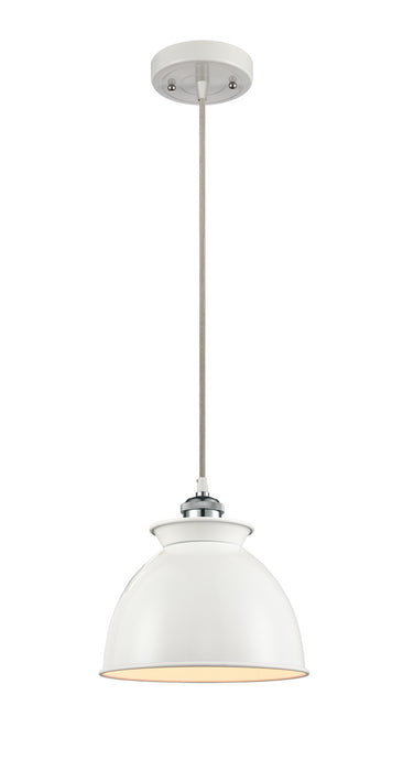 Innovations 516-1P-WPC-M14-W One Light Mini Pendant, White Polished Chrome