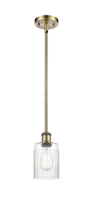 Innovations 516-1S-AB-G342 One Light Mini Pendant, Antique Brass