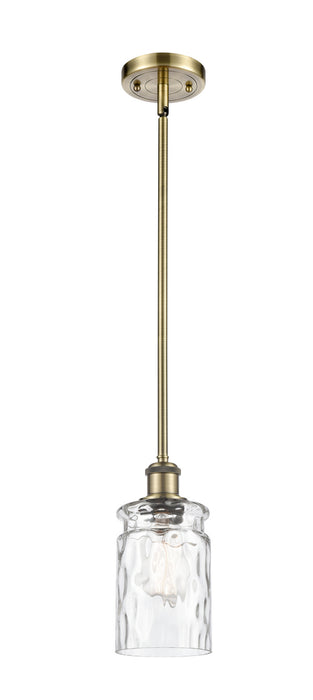 Innovations 516-1S-AB-G352 One Light Mini Pendant, Antique Brass