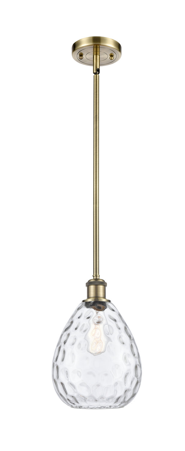 Innovations 516-1S-AB-G372 One Light Mini Pendant, Antique Brass