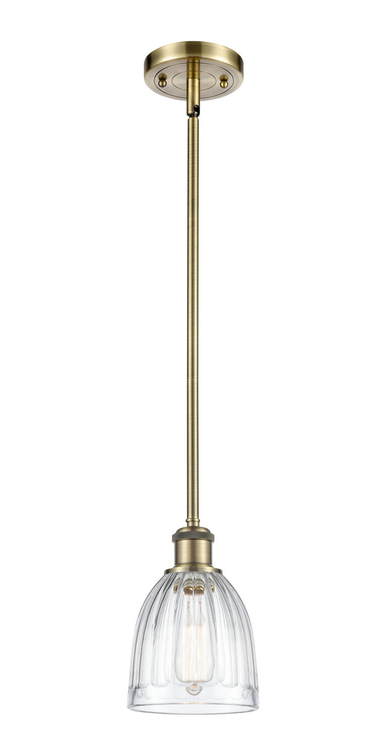 Innovations 516-1S-AB-G442 One Light Mini Pendant, Antique Brass