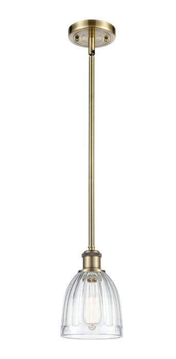 Innovations 516-1S-AB-G442 One Light Mini Pendant, Antique Brass