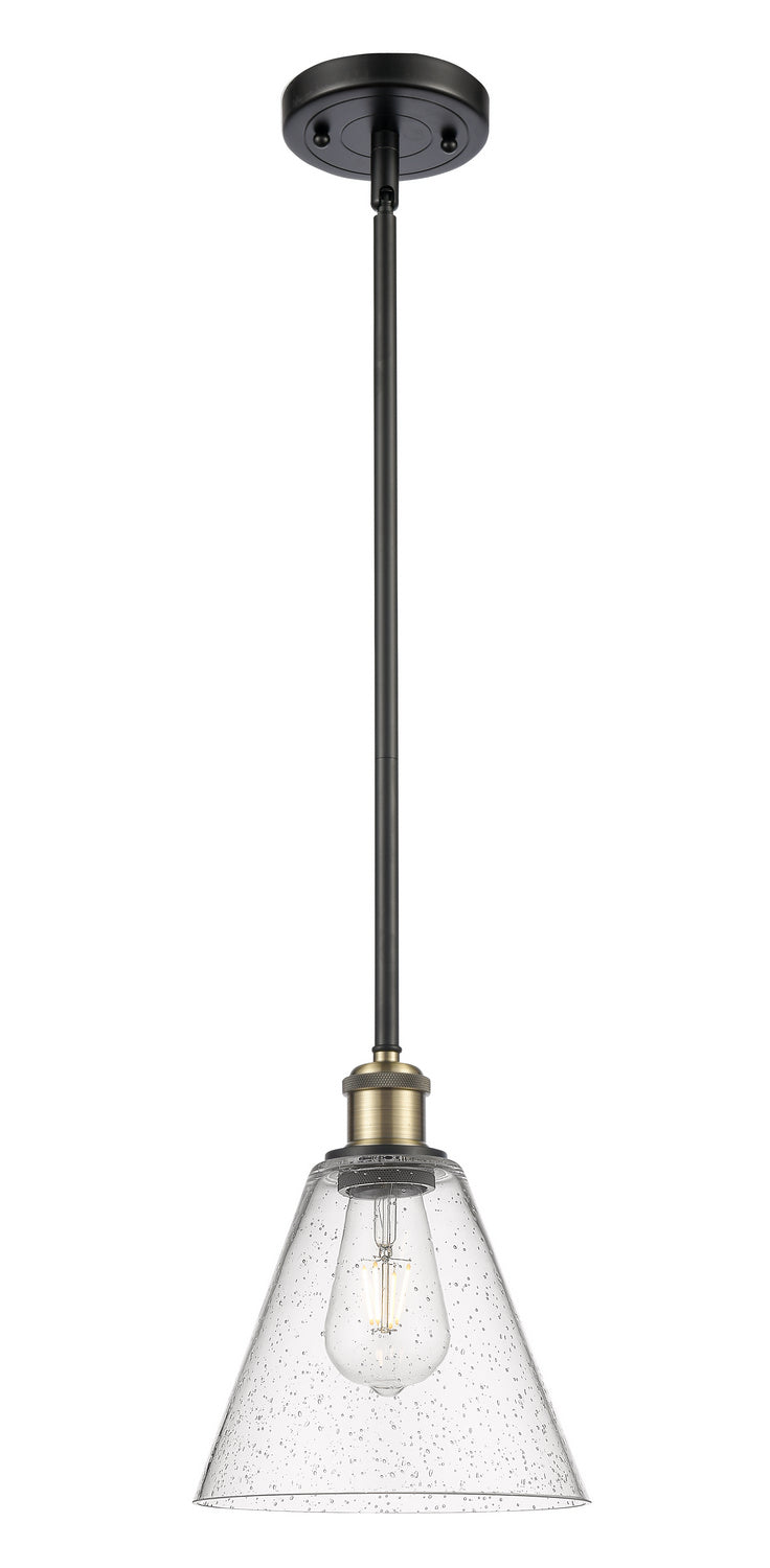 Innovations 516-1S-BAB-GBC-84-LED LED Mini Pendant, Black Antique Brass