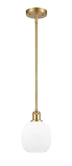 Innovations 516-1S-SG-G101-LED LED Mini Pendant, Satin Gold