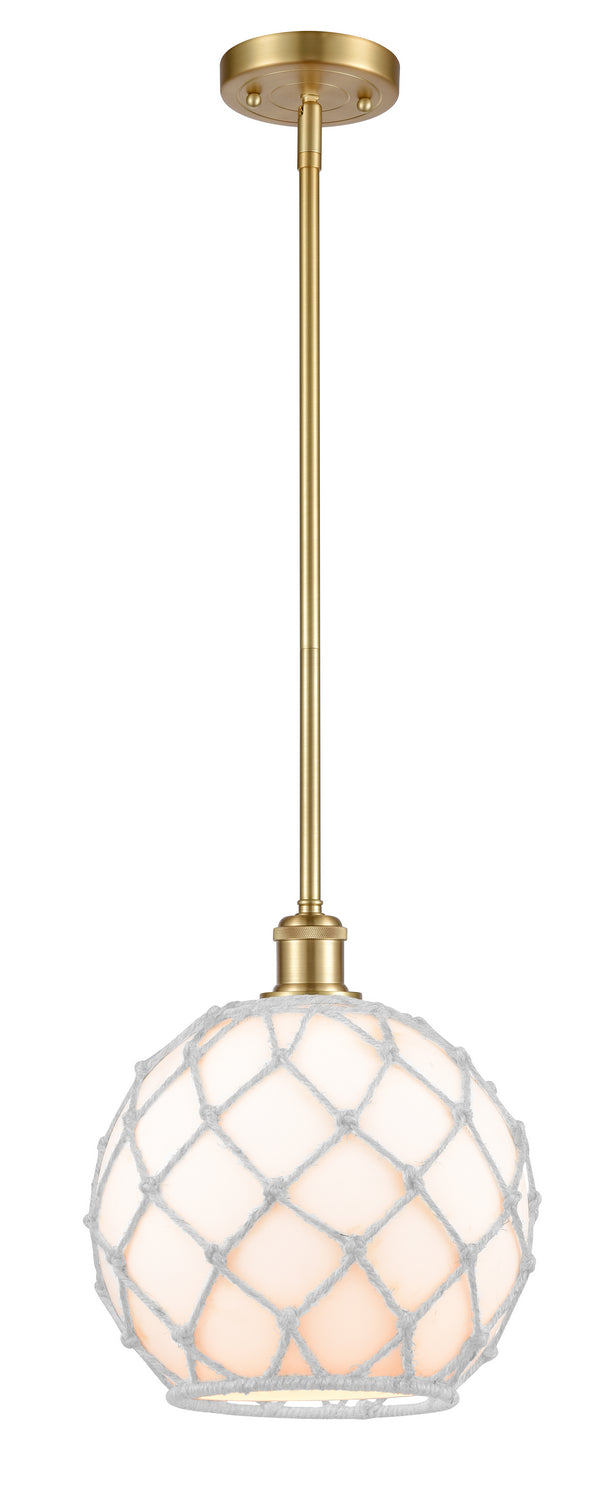 Innovations 516-1S-SG-G121-10RW-LED LED Mini Pendant, Satin Gold
