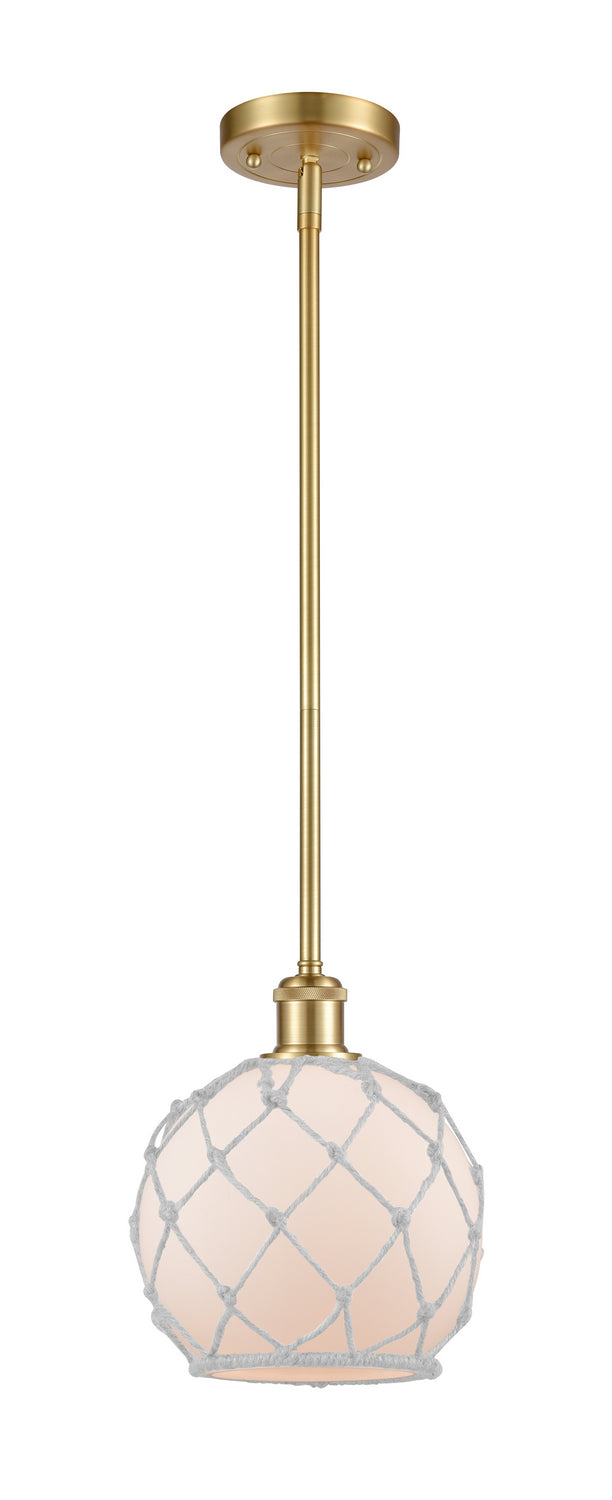 Innovations 516-1S-SG-G121-8RW-LED LED Mini Pendant, Satin Gold