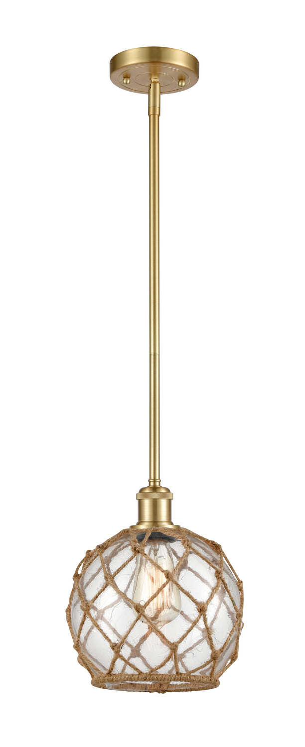 Innovations 516-1S-SG-G122-8RB-LED LED Mini Pendant, Satin Gold