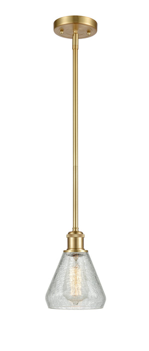 Innovations 516-1S-SG-G275-LED LED Mini Pendant, Satin Gold