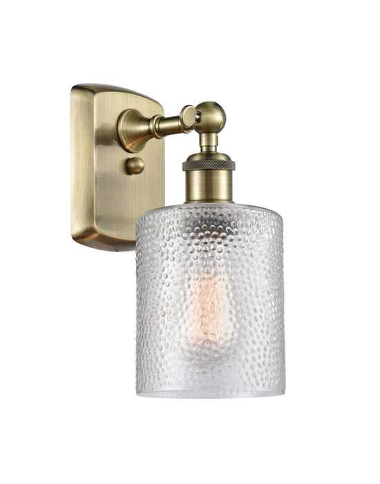 Innovations 516-1W-AB-G112 One Light Wall Sconce, Antique Brass