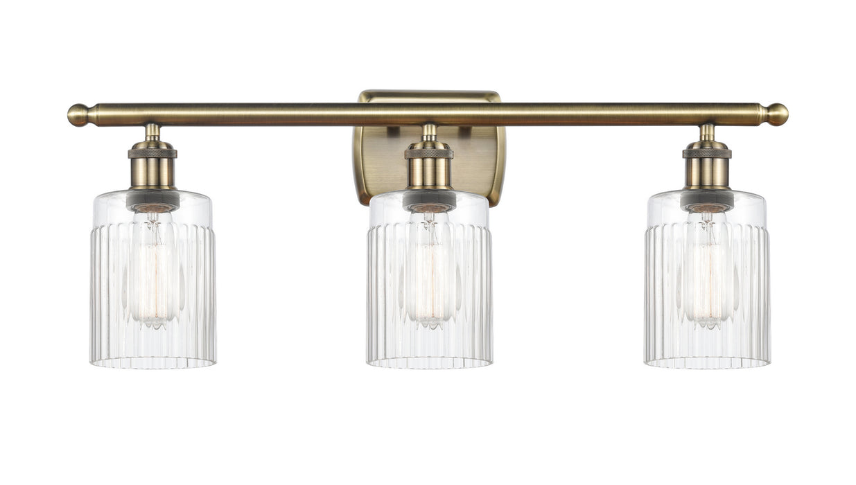 Innovations 516-3W-AB-G342 Three Light Bath Vanity, Antique Brass