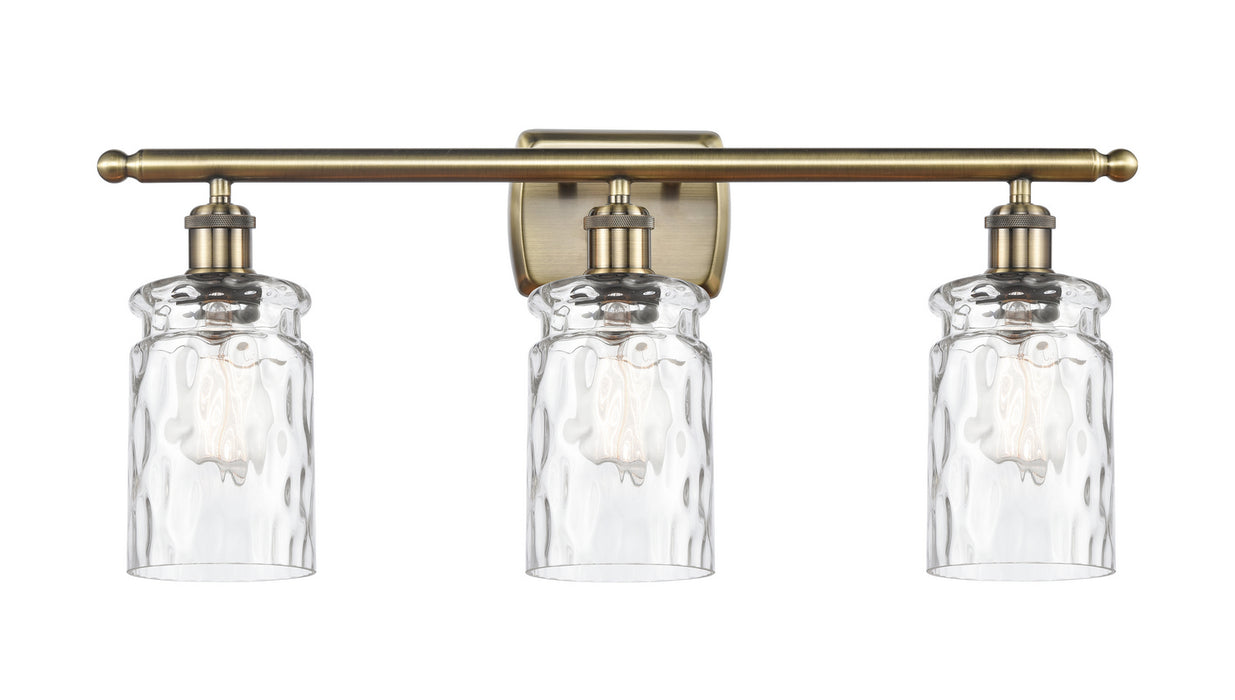 Innovations 516-3W-AB-G352 Three Light Bath Vanity, Antique Brass