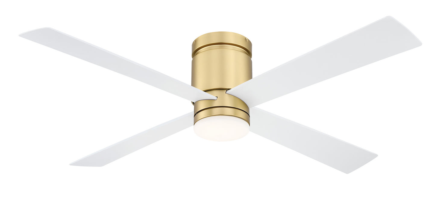 Fanimation FPS8553BS 52" Ceiling Fan, Brushed Satin Brass