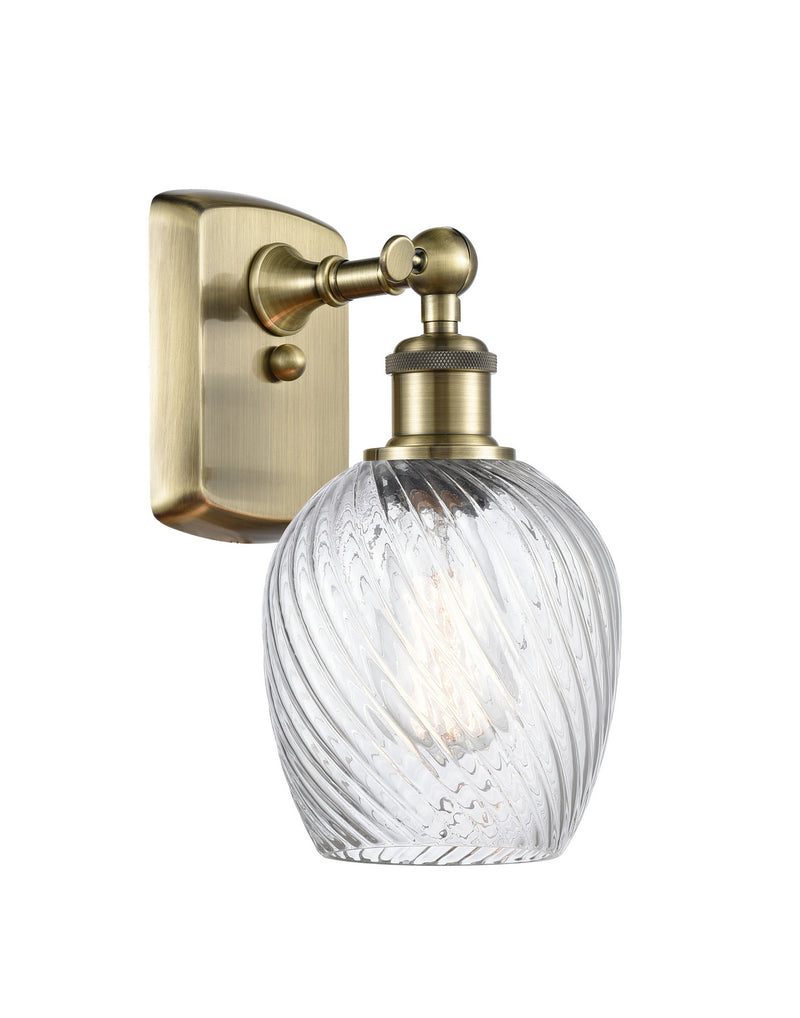 Innovations 516-1W-AB-G292 One Light Wall Sconce, Antique Brass