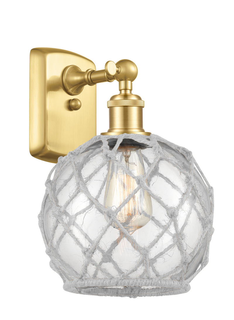 Innovations 516-1W-SG-G122-8RW-LED LED Wall Sconce, Satin Gold