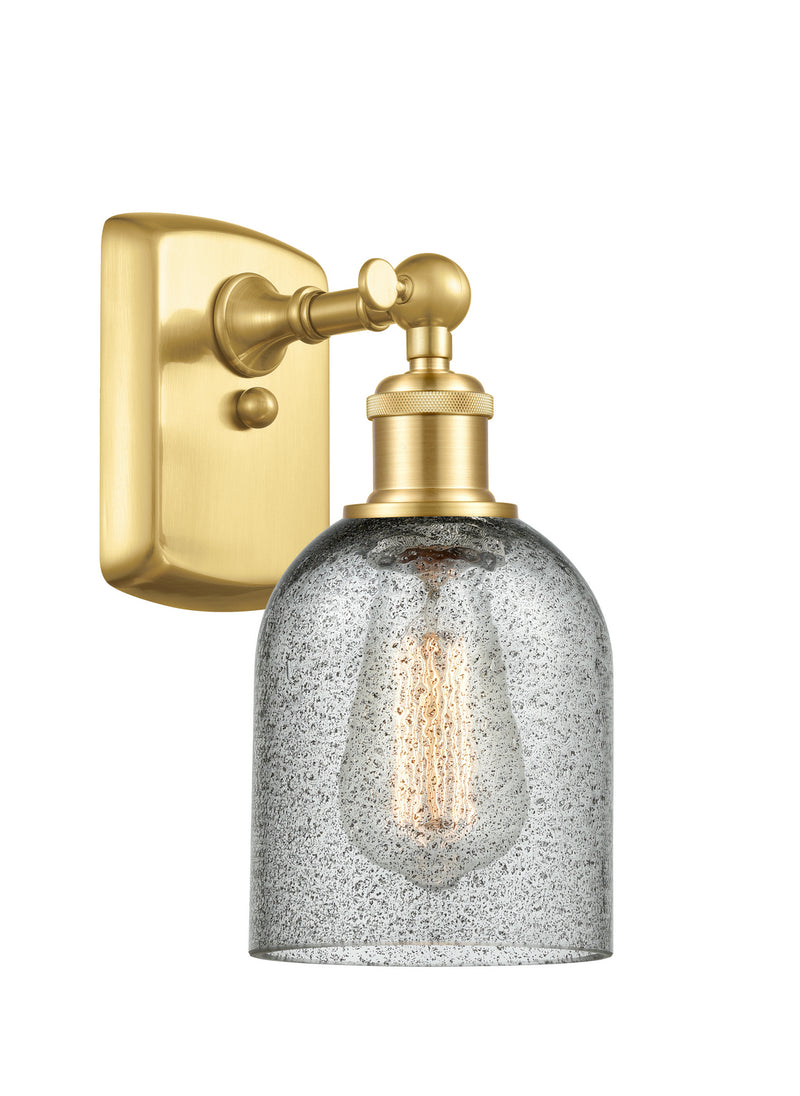 Innovations 516-1W-SG-G257-LED LED Wall Sconce, Satin Gold
