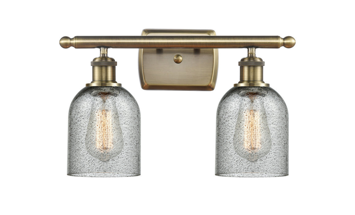 Innovations 516-2W-AB-G257-LED LED Bath Vanity, Antique Brass