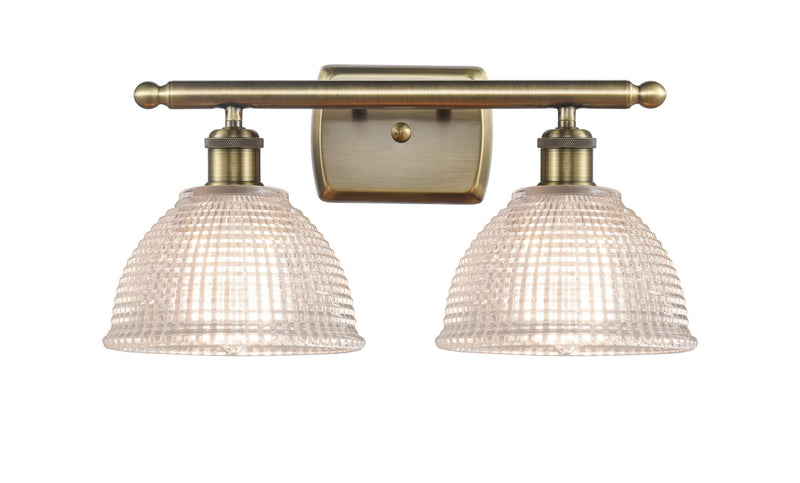 Innovations 516-2W-AB-G422-LED LED Bath Vanity, Antique Brass