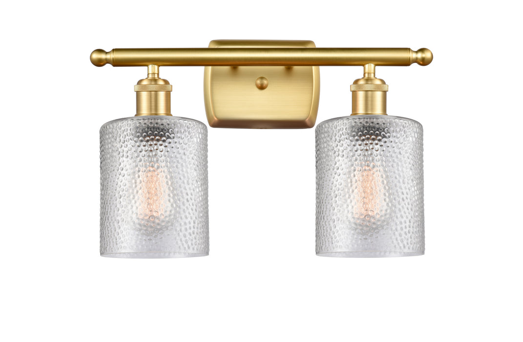 Innovations 516-2W-SG-G112-LED LED Bath Vanity, Satin Gold