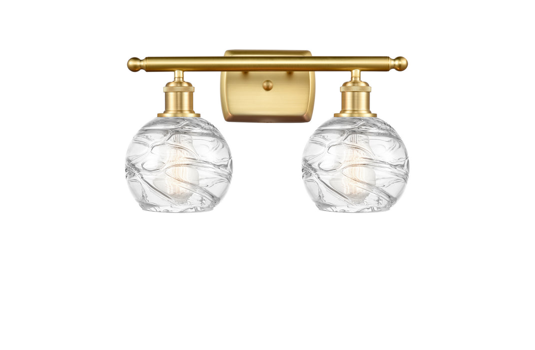 Innovations 516-2W-SG-G1213-6-LED LED Bath Vanity, Satin Gold