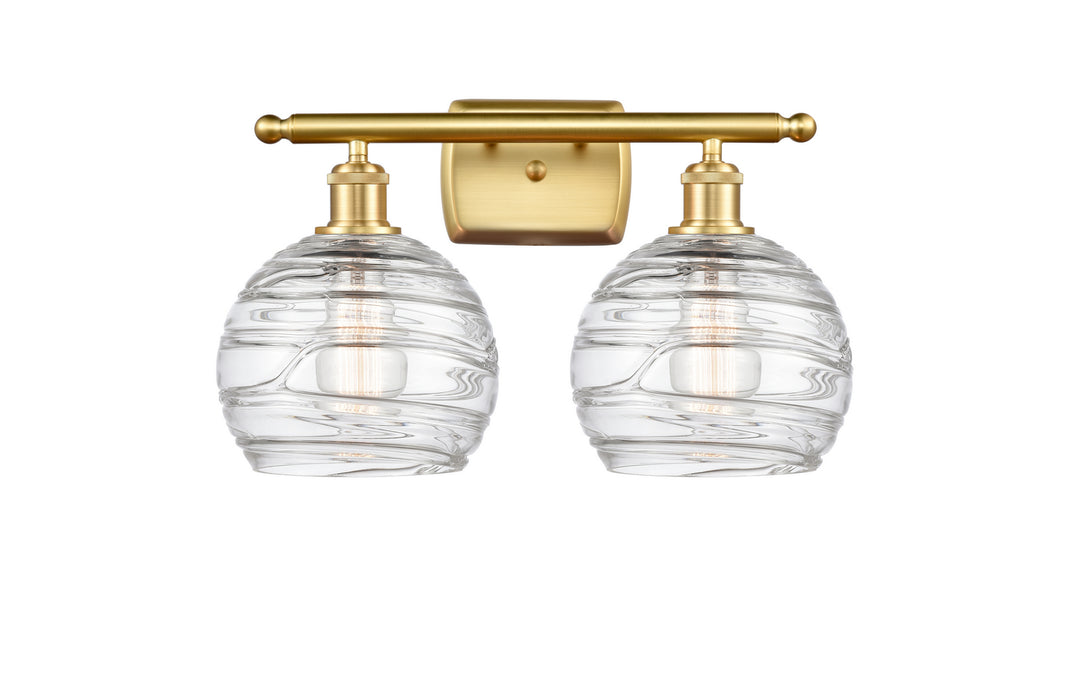 Innovations 516-2W-SG-G1213-8-LED LED Bath Vanity, Satin Gold