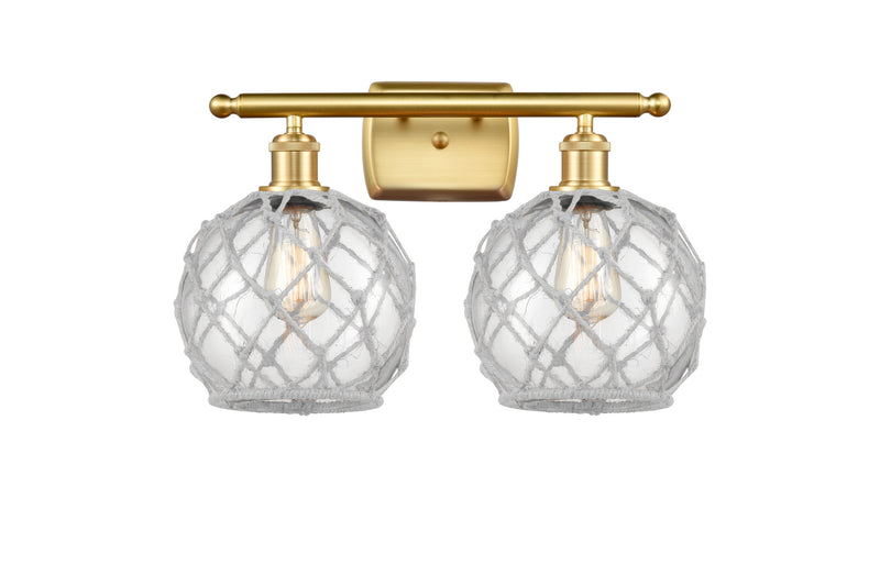 Innovations 516-2W-SG-G122-8RW-LED LED Bath Vanity, Satin Gold