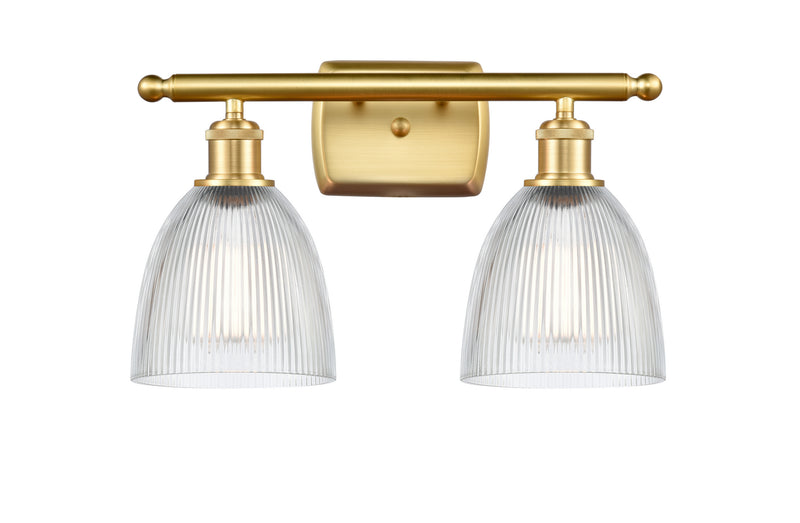 Innovations 516-2W-SG-G382-LED LED Bath Vanity, Satin Gold