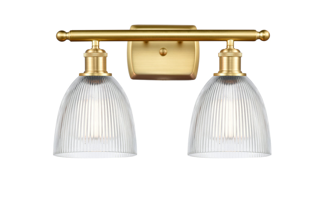 Innovations 516-2W-SG-G382-LED LED Bath Vanity, Satin Gold