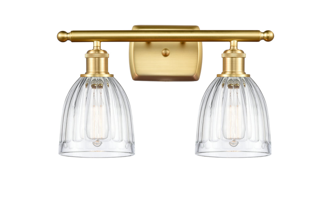 Innovations 516-2W-SG-G442-LED LED Bath Vanity, Satin Gold