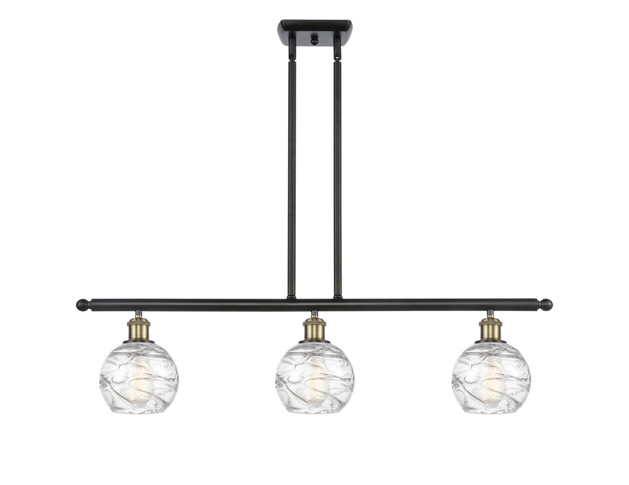 Innovations 516-3I-BAB-G1213-6-LED LED Island Pendant, Black Antique Brass