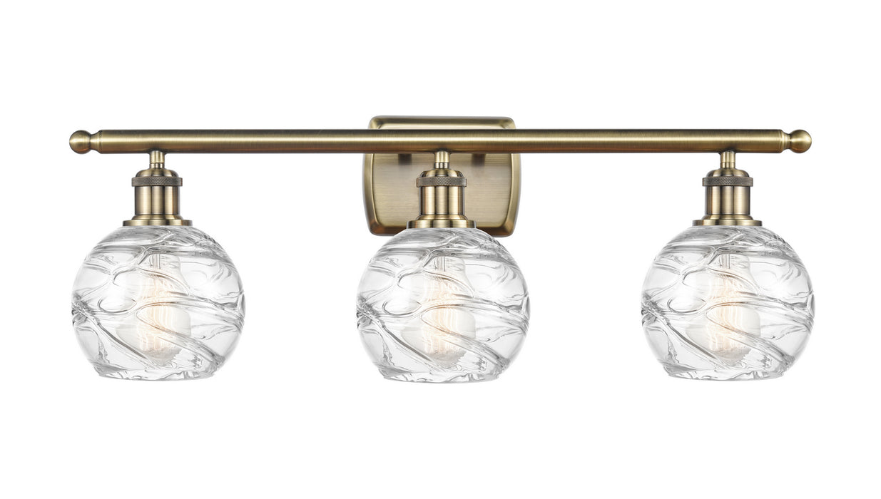 Innovations 516-3W-AB-G1213-6-LED LED Bath Vanity, Antique Brass