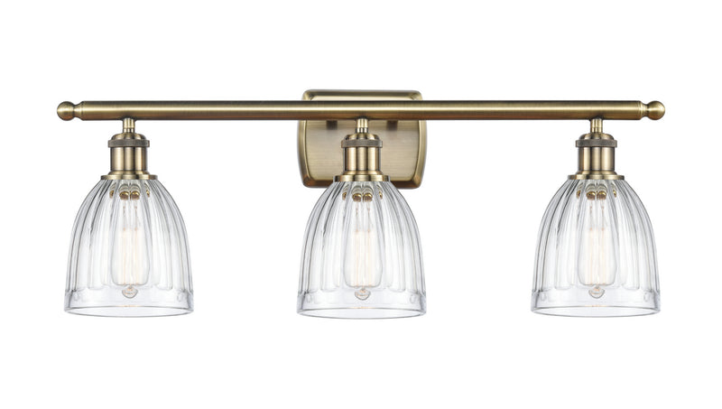 Innovations 516-3W-AB-G442-LED LED Bath Vanity, Antique Brass