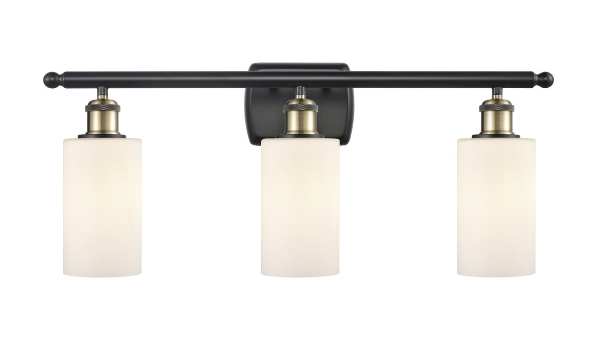 Innovations 516-3W-BAB-G801 Three Light Bath Vanity, Black Antique Brass