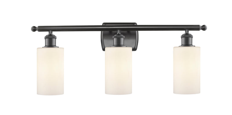 Innovations 516-3W-OB-G801 Three Light Bath Vanity, Oil Rubbed Bronze